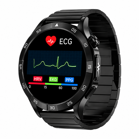 Smartwatch z funkcjami monitorowania zdrowia i codziennej aktywności